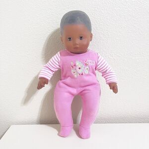 American Girl Bitty Baby African American Baby Doll Black Hair Brown Eyes